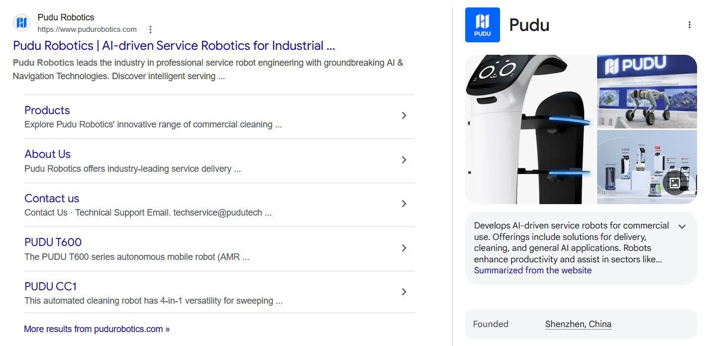 Pudu Robotics